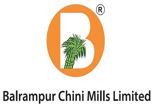 Buy Balrampur Chini Mills Ltd For Target Rs. 483 -  Elara Capital